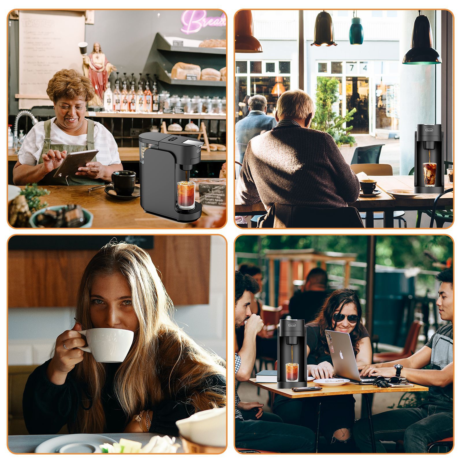 Capsule Coffee Machine Household Mini Small Automatic Multi-function