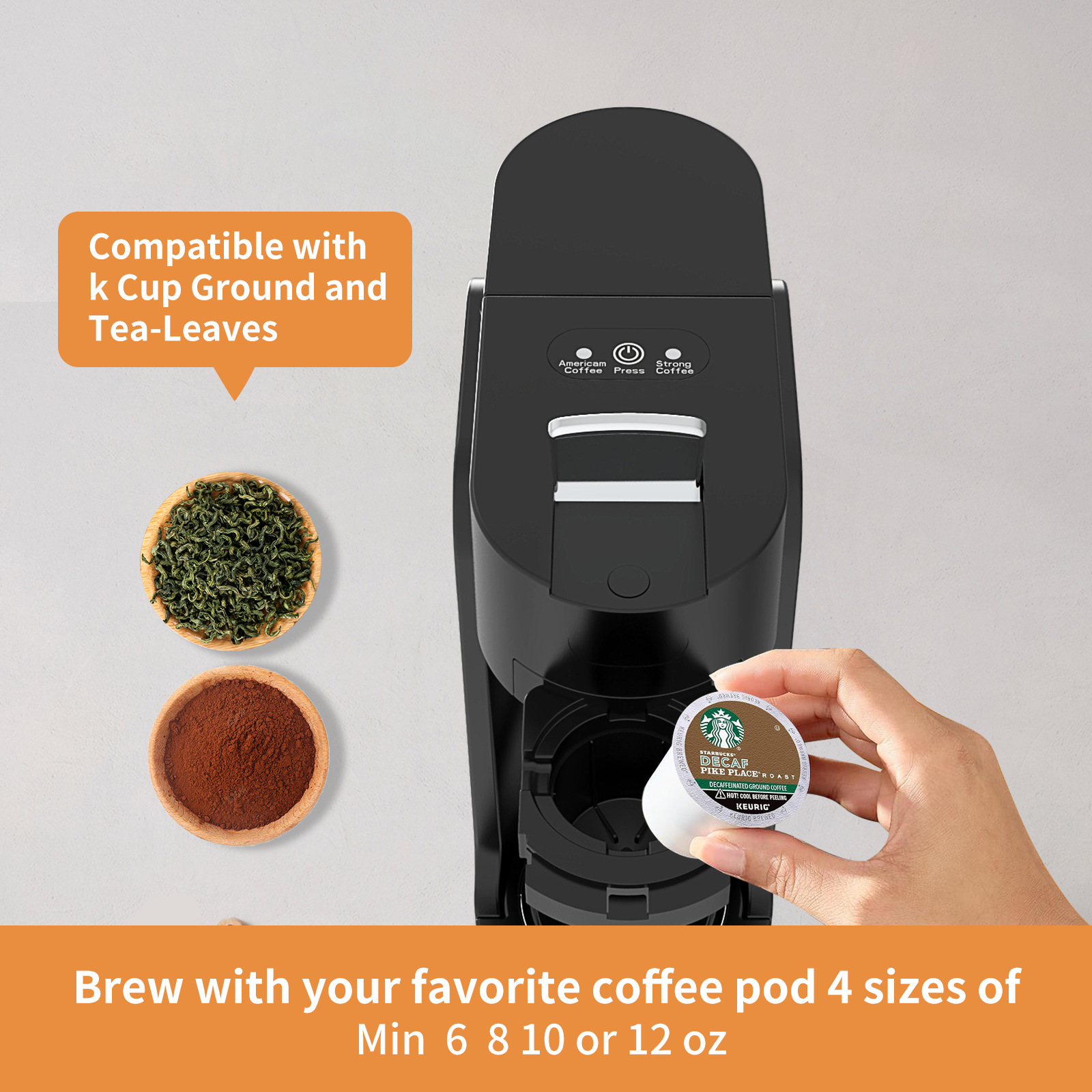 Capsule Coffee Machine Household Mini Small Automatic Multi-function