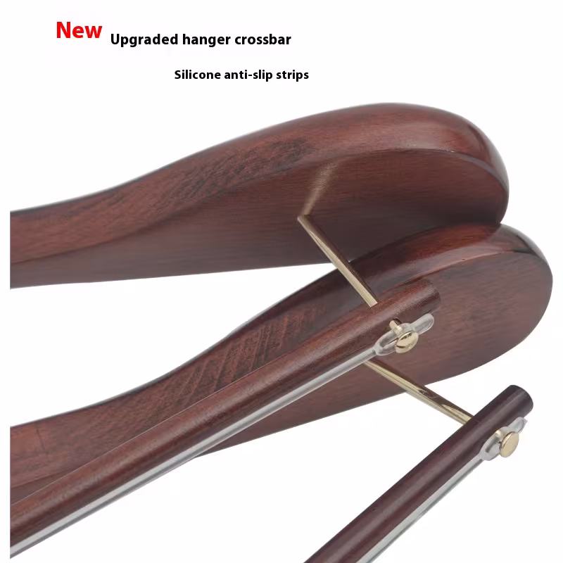 Seamless Home Clothing Store Hanger Clothes Solid Wood Hanger