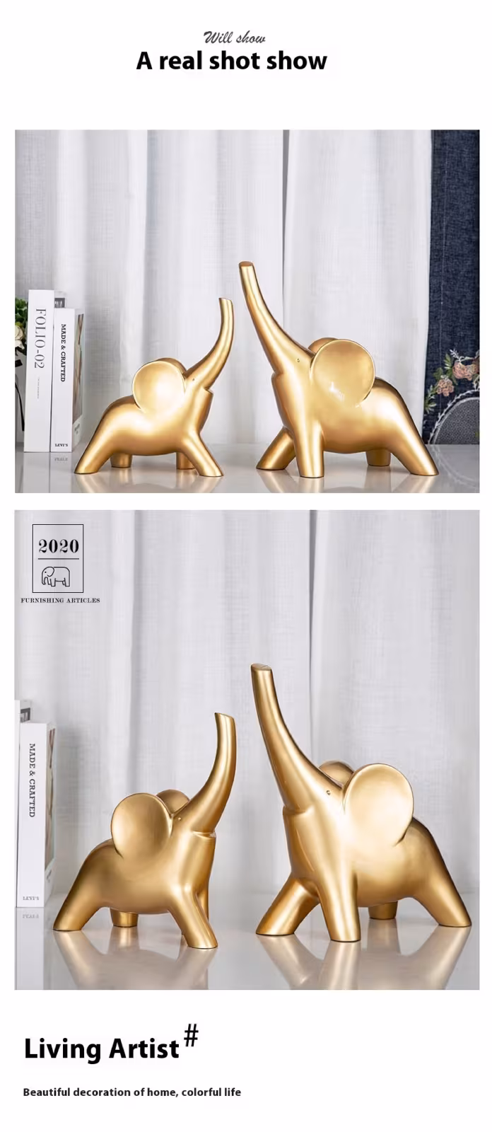 Fortune Bring Elephant Ornaments