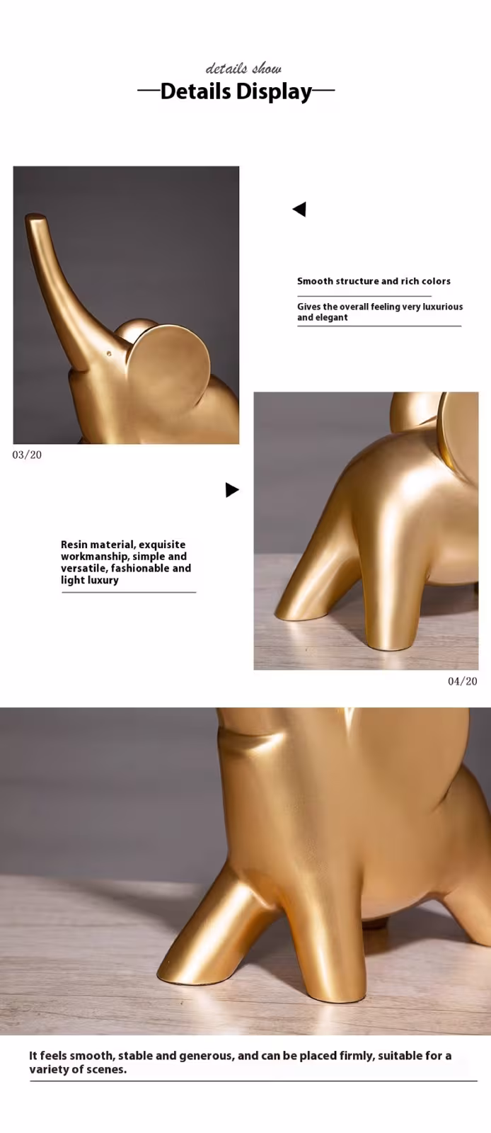 Fortune Bring Elephant Ornaments