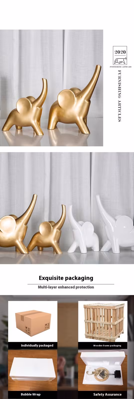 Fortune Bring Elephant Ornaments