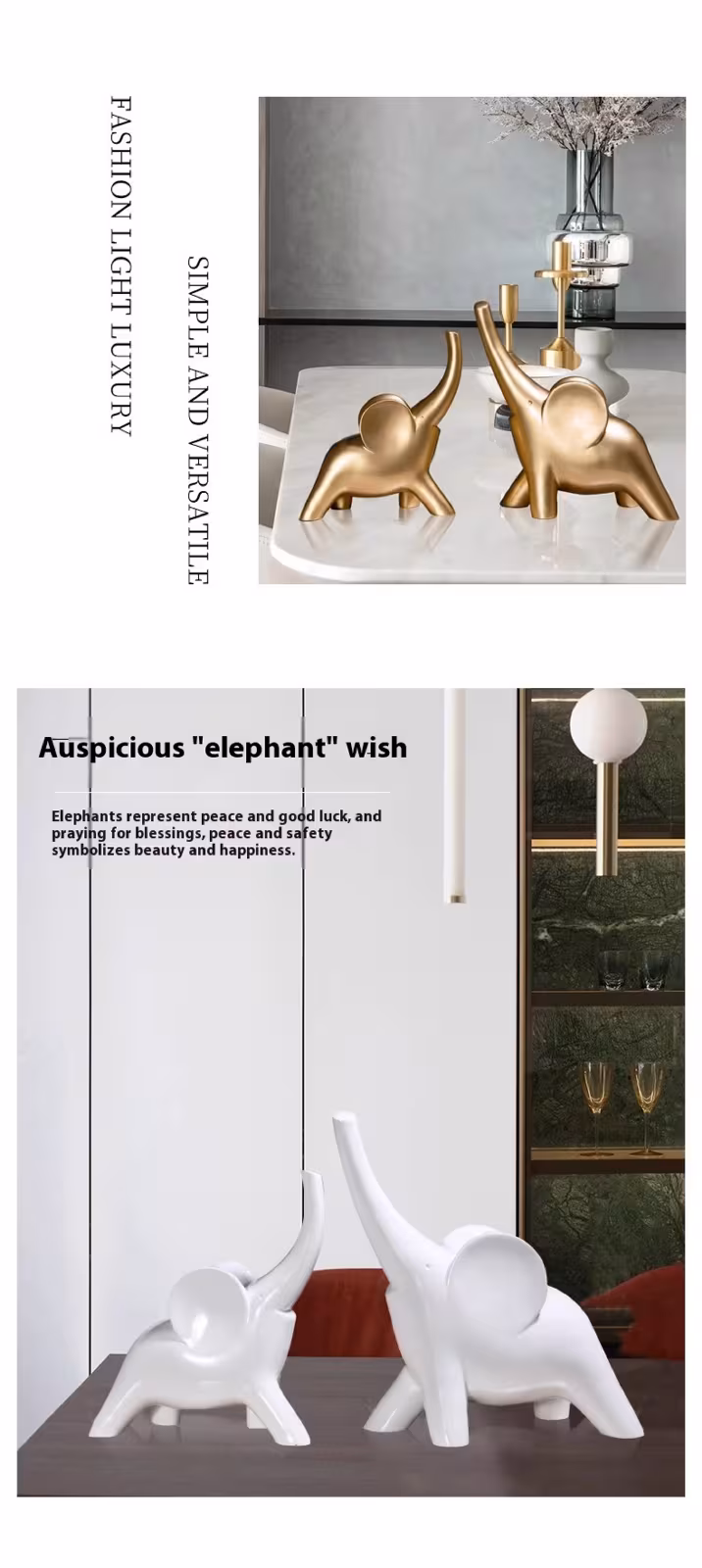 Fortune Bring Elephant Ornaments