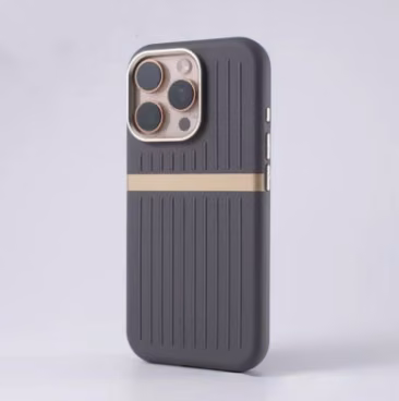 Corrugated Magnetic Phone Case Business Leather Phone Case