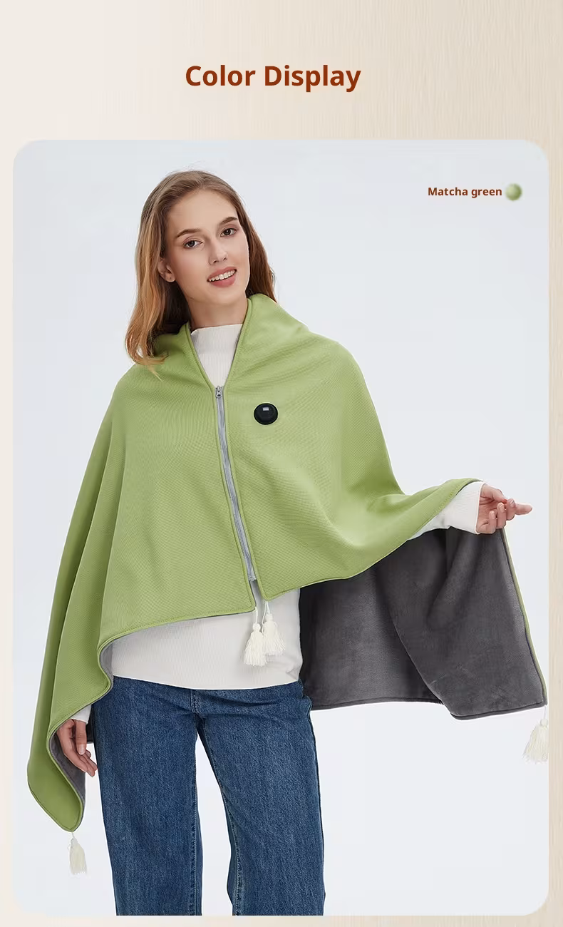 Soft Warm Body Cover Blanket Shawl Cozy Wearable Throw For Home Travel Relaxation Lightweight Fleece Wrap