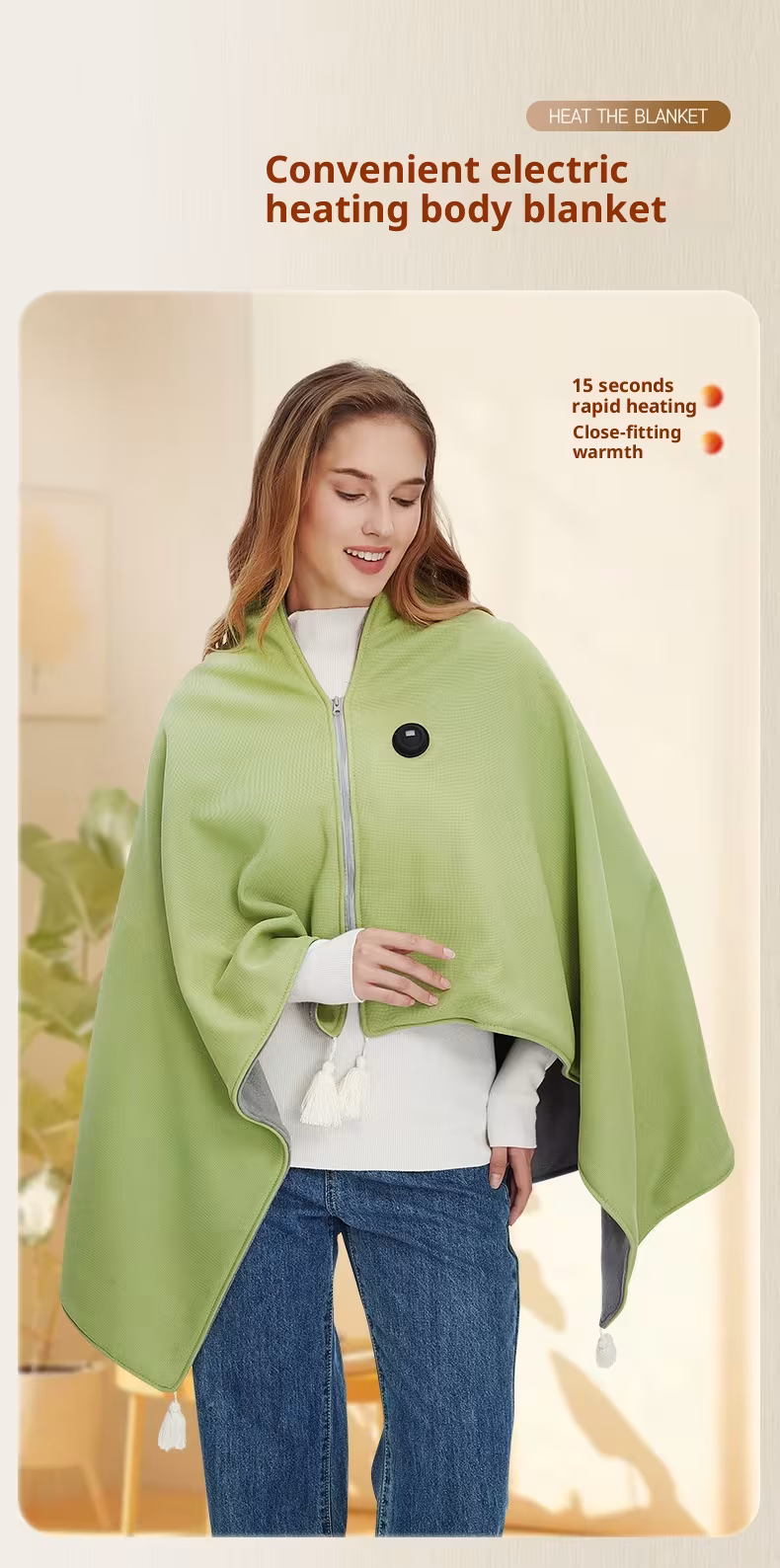 Soft Warm Body Cover Blanket Shawl Cozy Wearable Throw For Home Travel Relaxation Lightweight Fleece Wrap