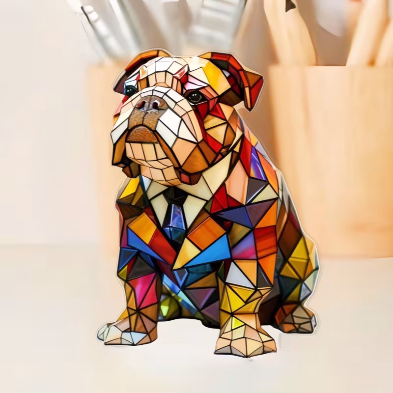 Magic Magic Color Strange Dog Lamp