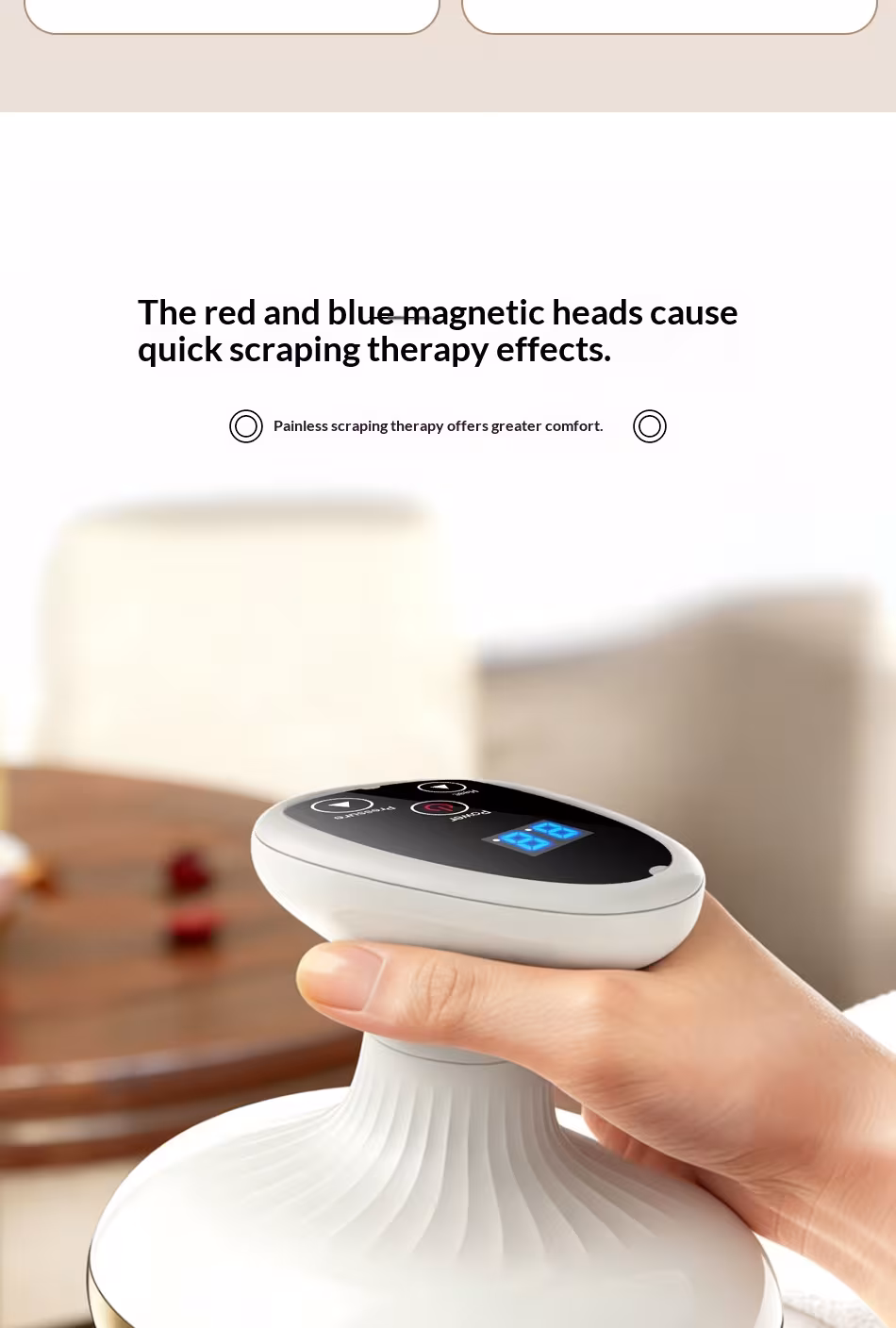 Electric Gua Sha Board Beauty Massager Cupping Device Electric Meridian Brush Home Abdominal Massage Gua Sha Board Massager