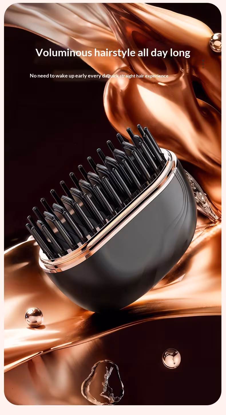 New Mini Charging Hair Straightener Comb