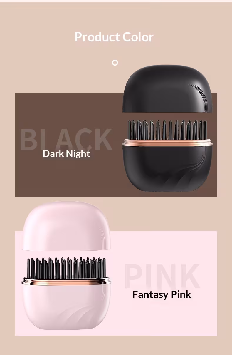New Mini Charging Hair Straightener Comb