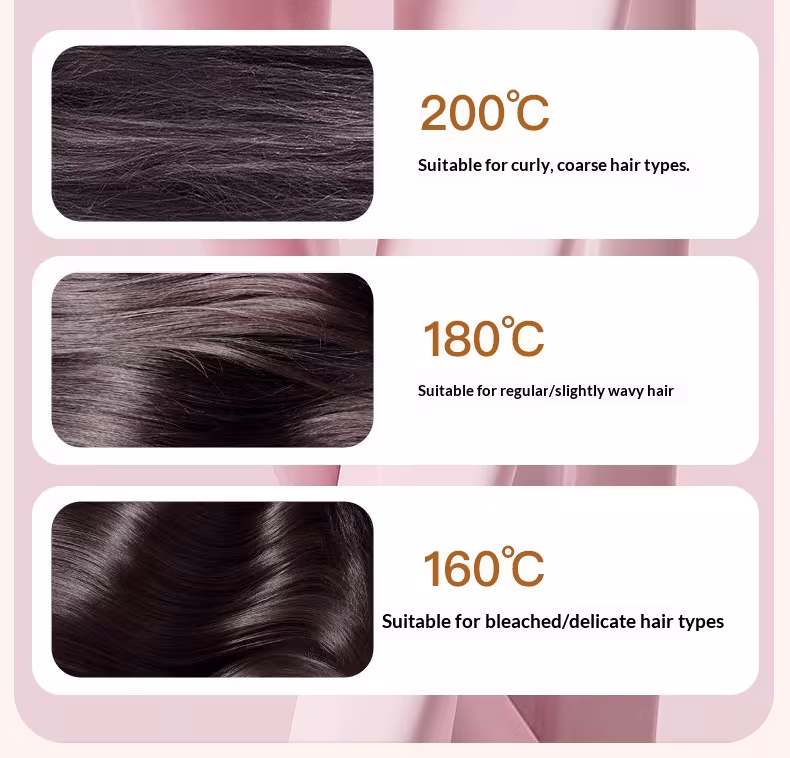 New Mini Charging Hair Straightener Comb