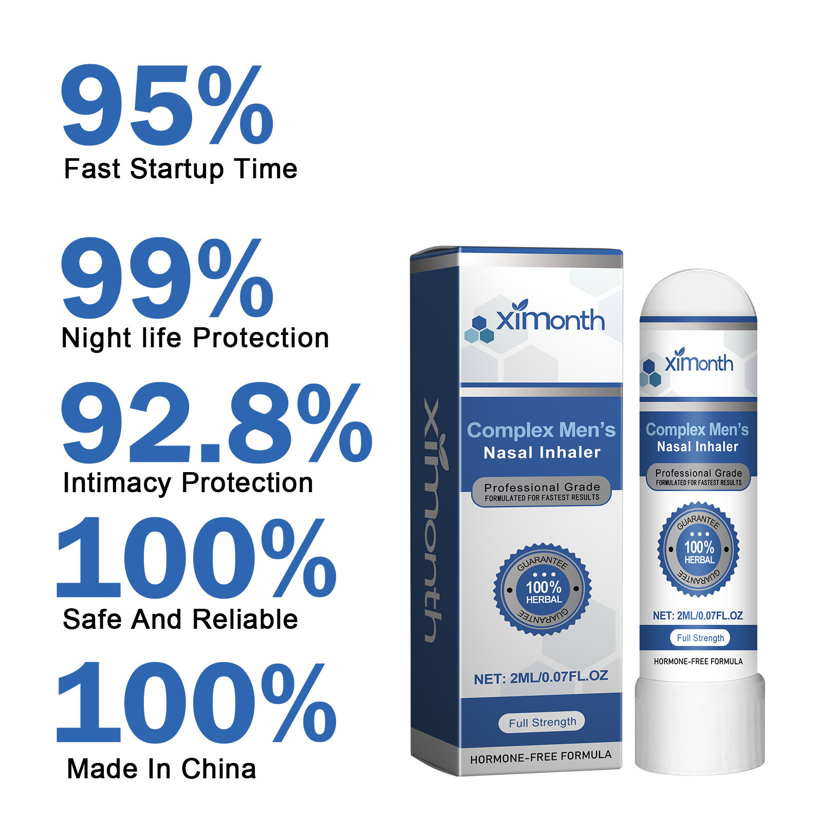 Mens Nasal Inhaler Male Stamina Enhancer