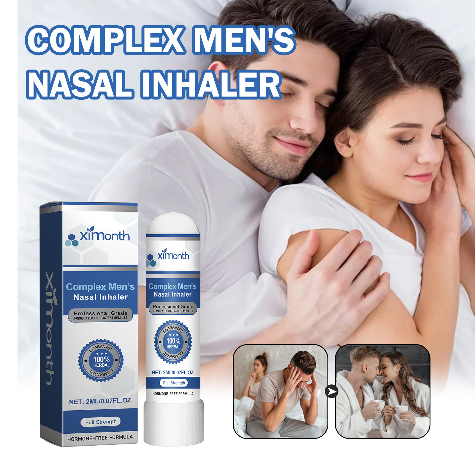 Mens Nasal Inhaler Male Stamina Enhancer