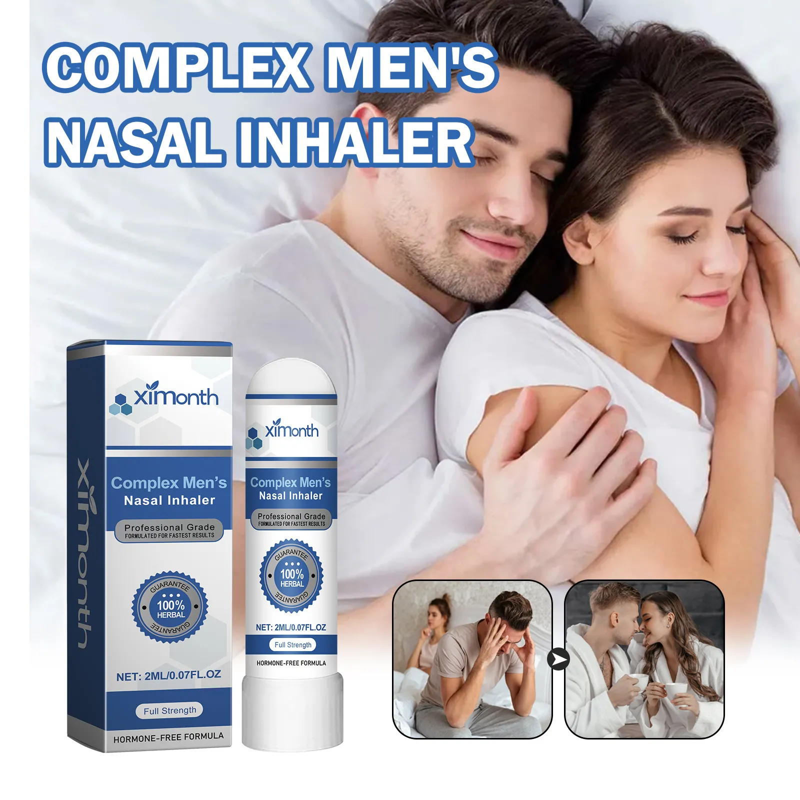 Mens Nasal Inhaler Male Stamina Enhancer