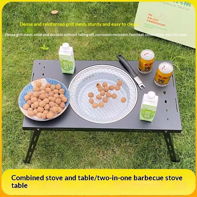 60cm Tea-boiling And Barbecue Folding Table