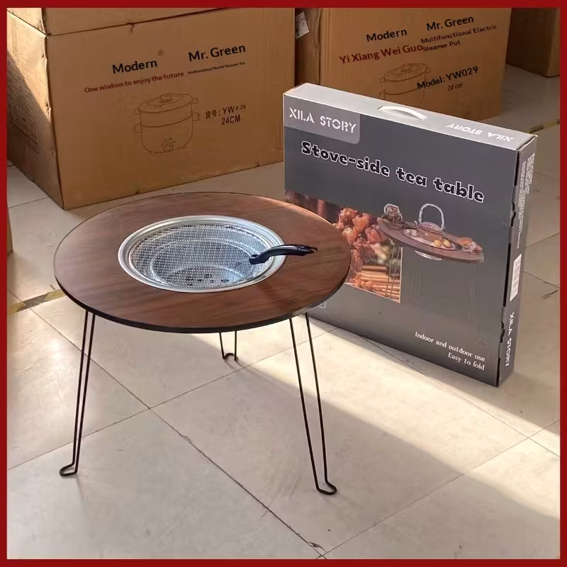 60cm Tea-boiling And Barbecue Folding Table
