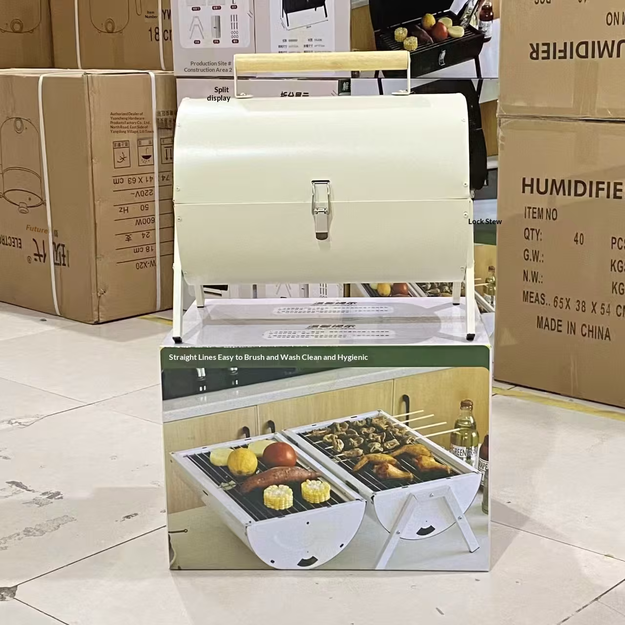 60cm Tea-boiling And Barbecue Folding Table