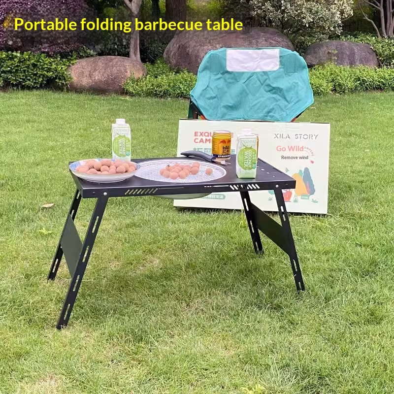 60cm Tea-boiling And Barbecue Folding Table