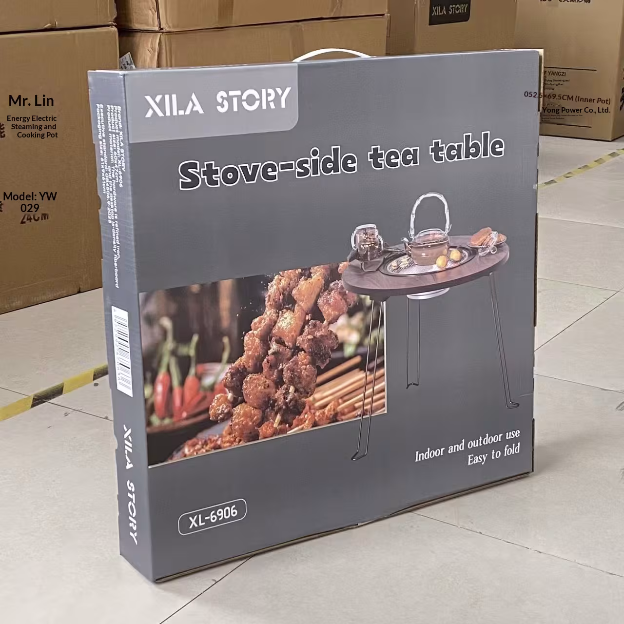 60cm Tea-boiling And Barbecue Folding Table