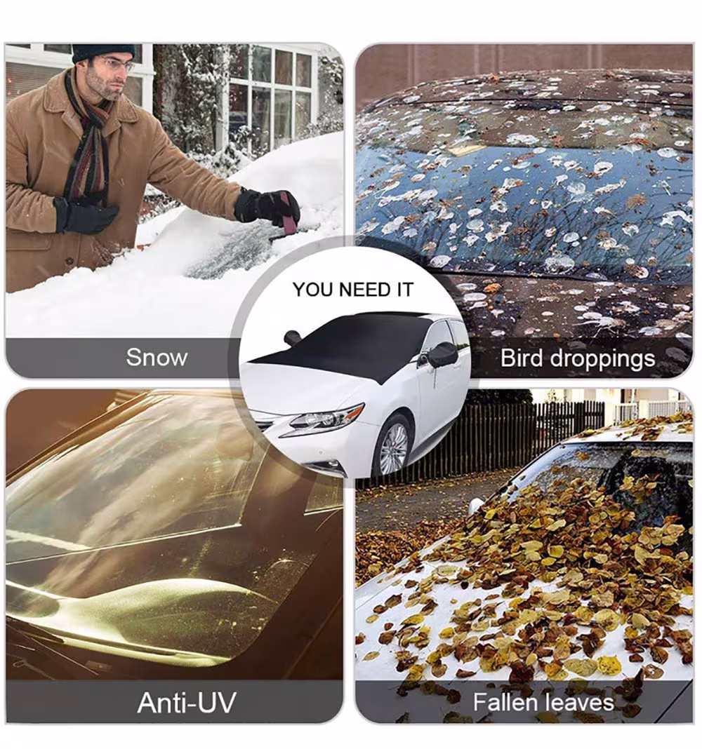 Car snow cover