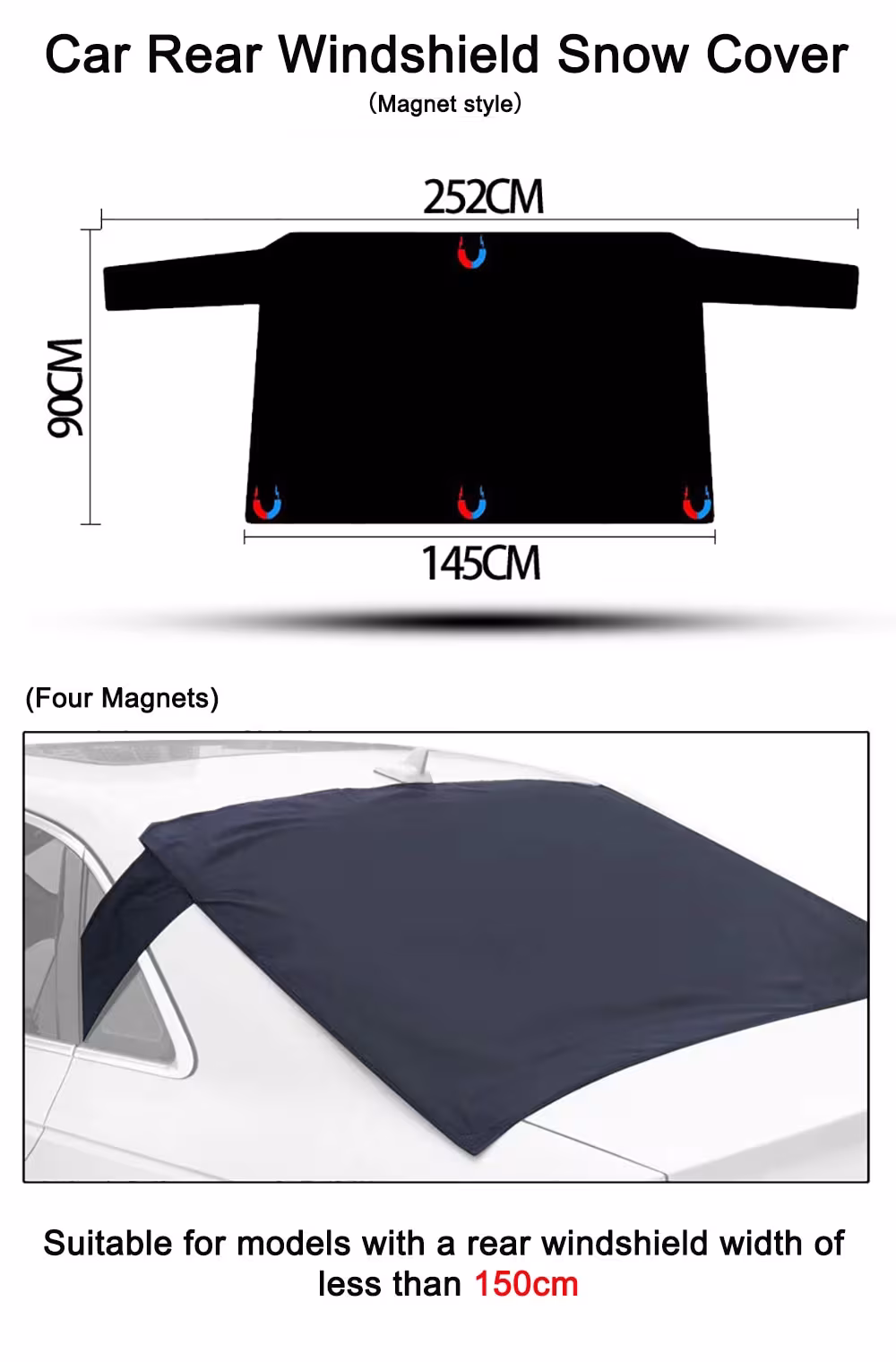 Car snow cover
