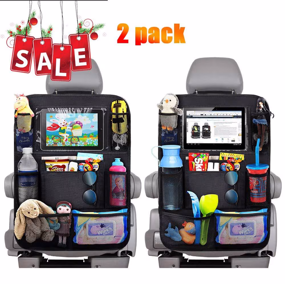 Car back storage pocket