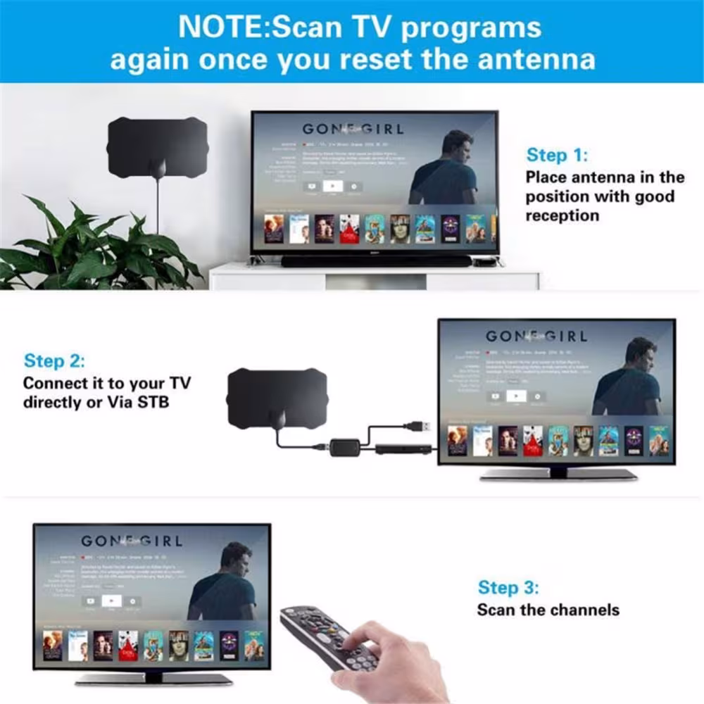 Mini Digital TV Antenna DVB-T2