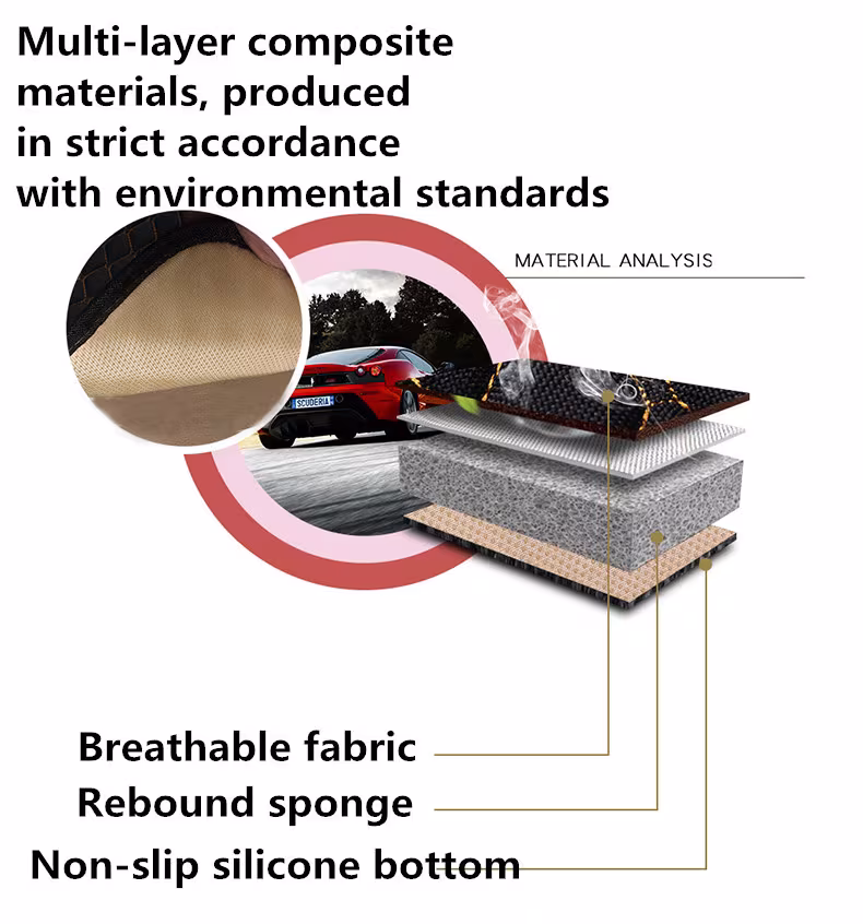 Universal Car Seat Cushions Linen Non-Slip Four Seasons Commons