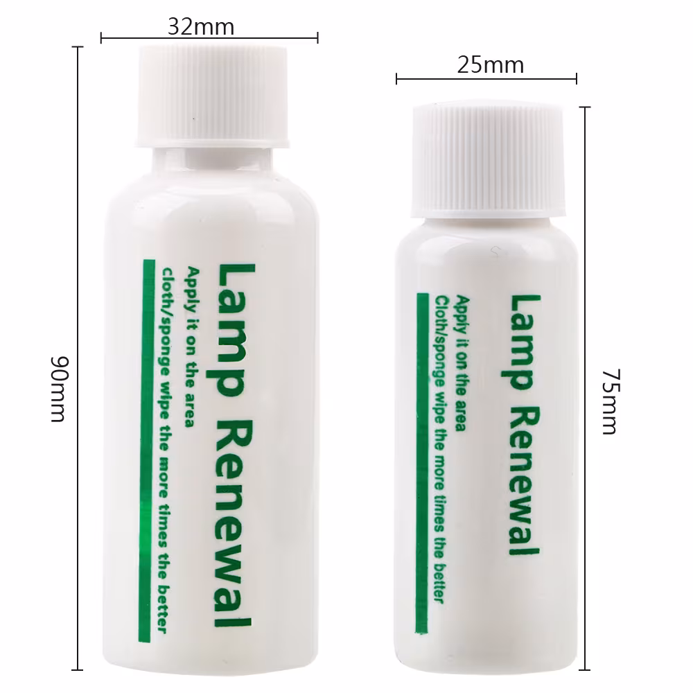 Automobile headlight repair liquid