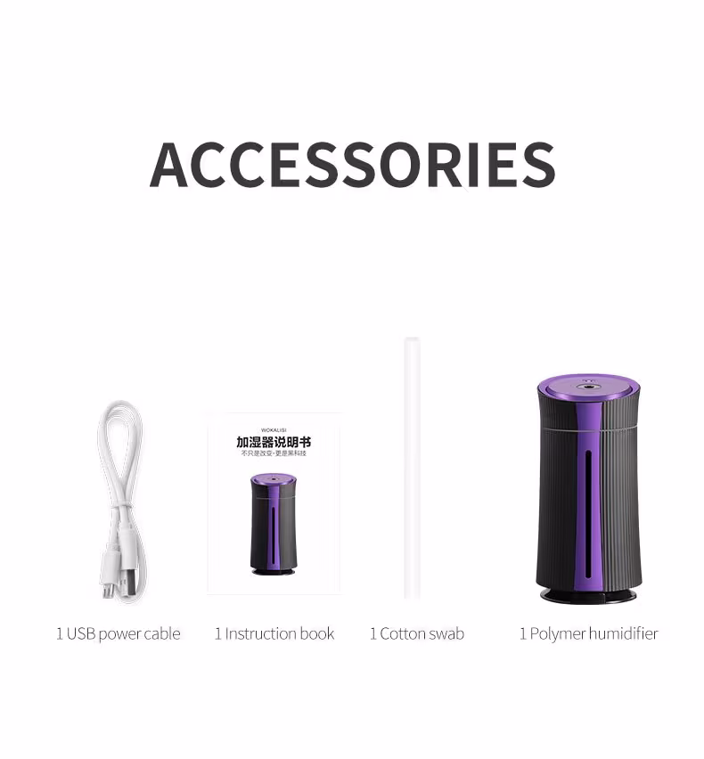 Home office mini USB humidifier